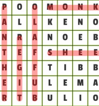 Animals Word Search