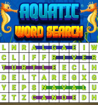 Aquatic Word Search