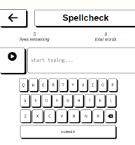 Spell Check Game