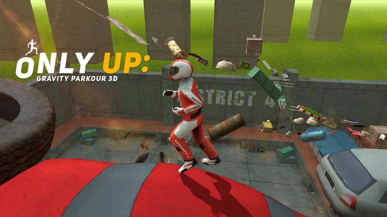 Only Up Gravity Parkour 3D - Play Only Up Gravity Parkour 3D On Rankdle