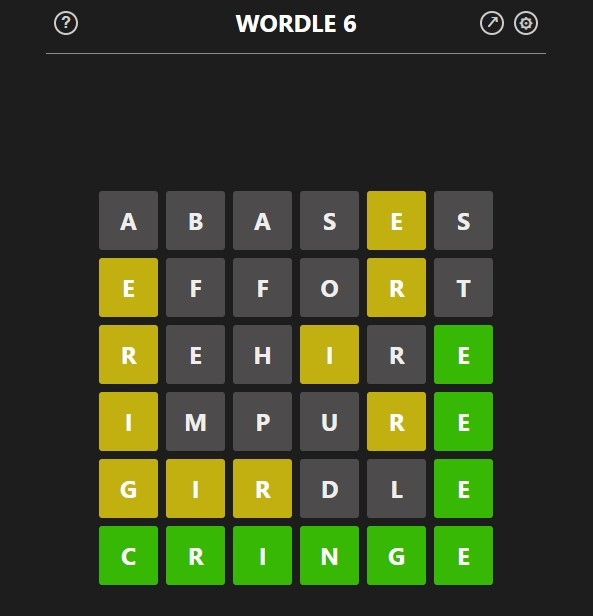 World Cup Wordle ⚽ Soccer Guessing Game - Vertical Wordle