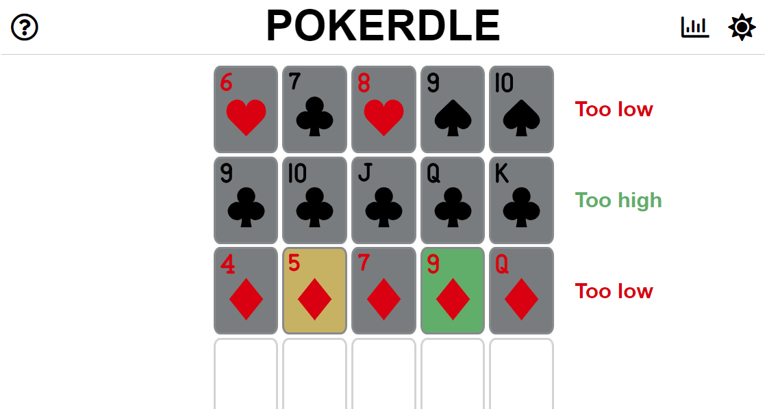 Pokerdle