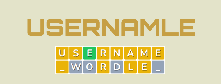 Usernamle Wordle
