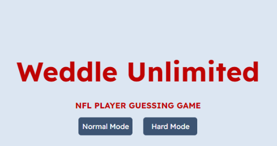 Weddle Unlimited - Play Weddle Unlimited On Rankdle