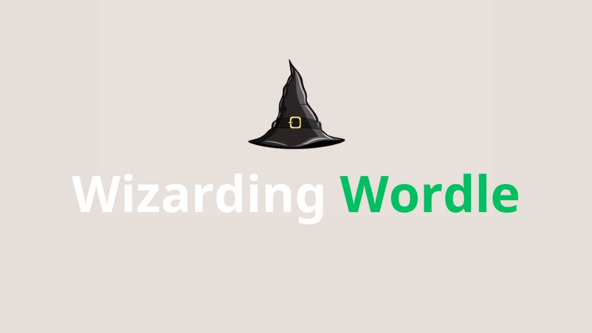 Wizarding Wordle